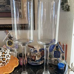 Glass Decor 19 1/2 Inches High 