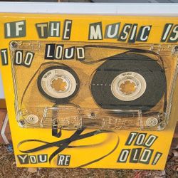 Beautiful  Pop Music Wall Art 