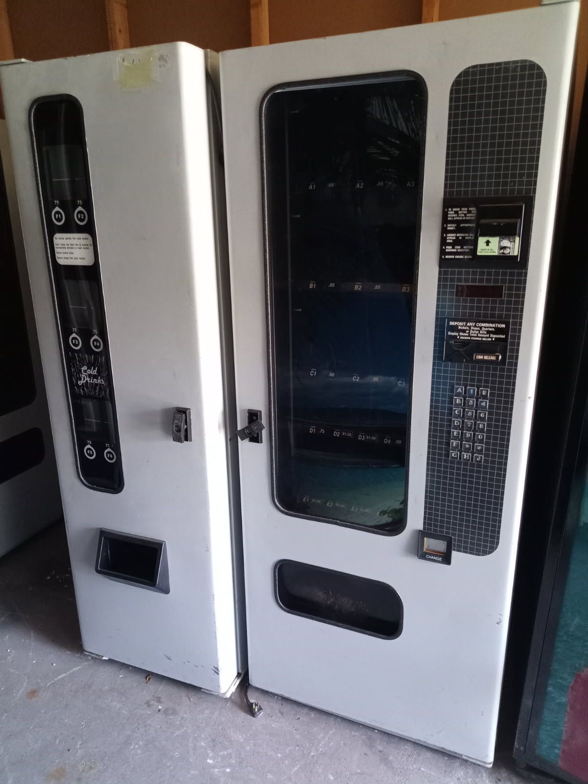 Vending machines