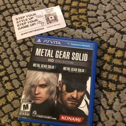 Metal Gear Solid HD Collection Ps Vita Game