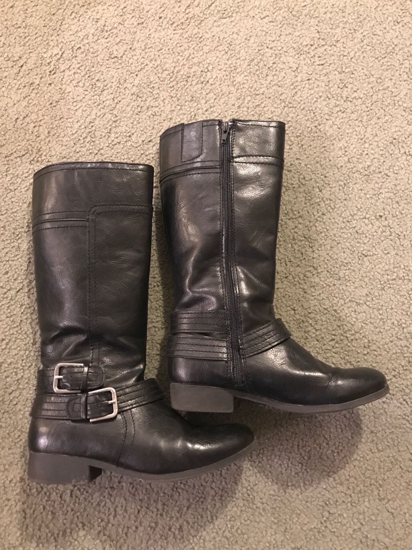 Nine West girls boots size 3