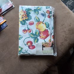 New Martha Stewart Vinyl Tablecloth