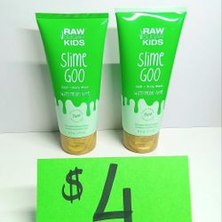 Raw Sugar Kids Slime Goo Bath + Body Washes 