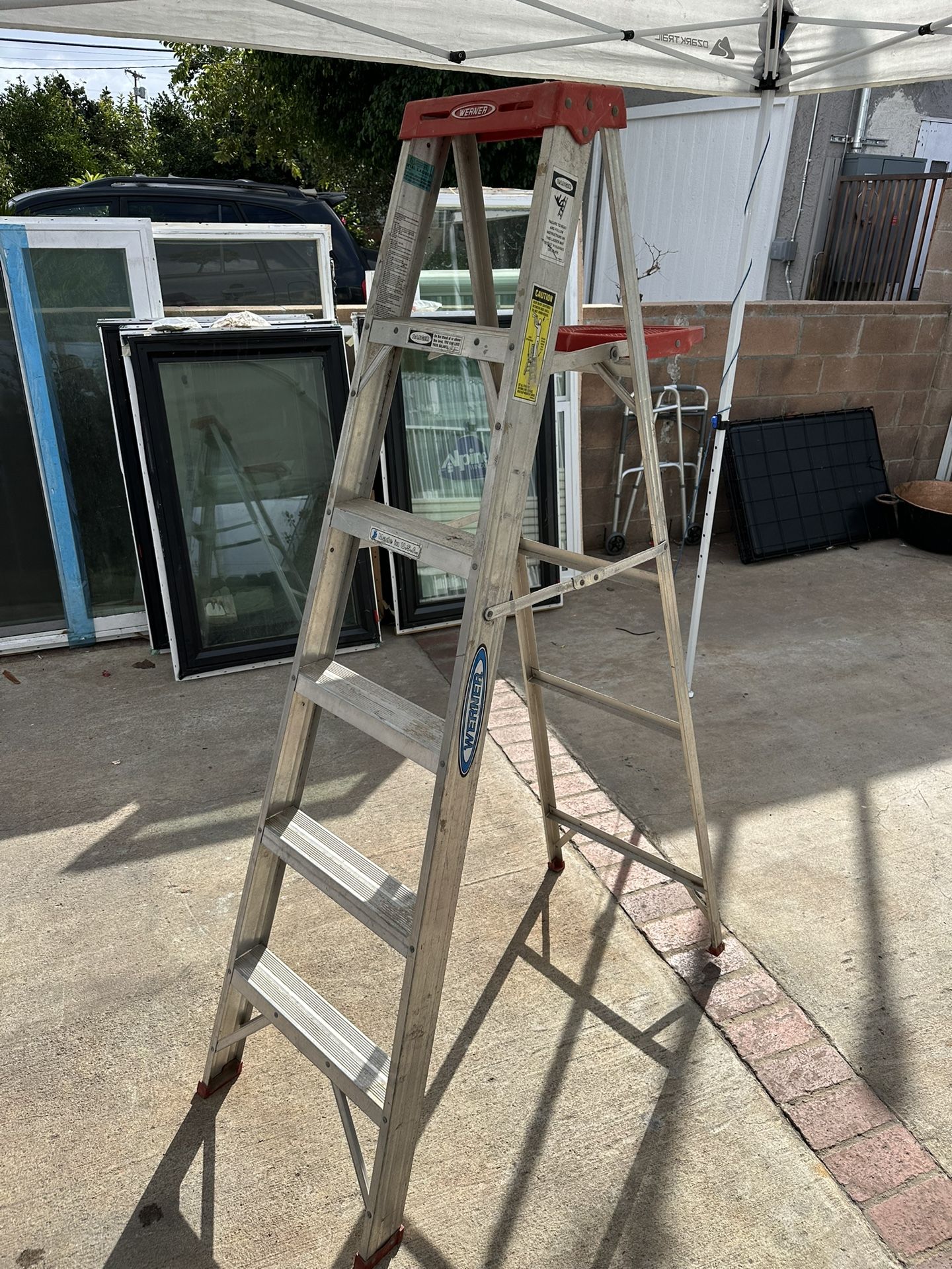 Ladder, Aluminum Ladder, 🪜 Werner Ladder 6 Footer