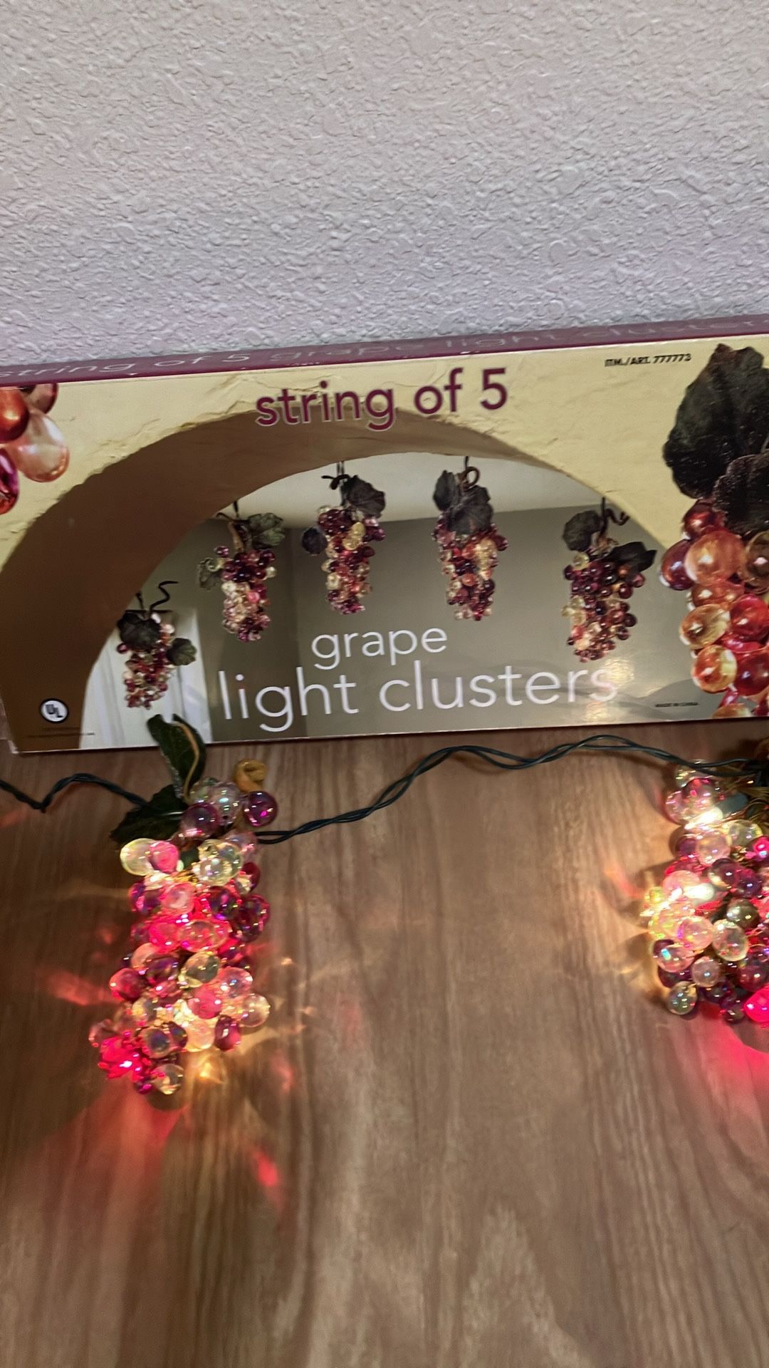 Costco Grape Cluster String Lights