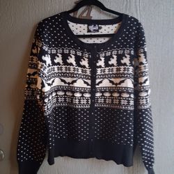 Hell Bunny Spooky Festive Cardigan Size 4xl