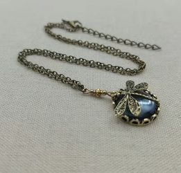 Dragonfly Pendant Necklace 
