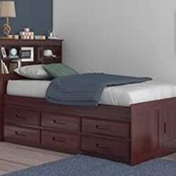 6 Drawer UNDER Bed Storage Discovery For Twin Captain Bed Brand NEW (Drawers Only)