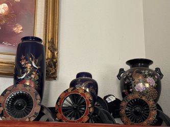 Japanese Style Ceramic Vase Collection