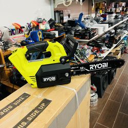RYOBI 40V HP Brushless 12 in. Top Handle Battery Chainsaw (Tool Only