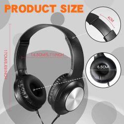 Brand New Over Ear Headphones With Microphone