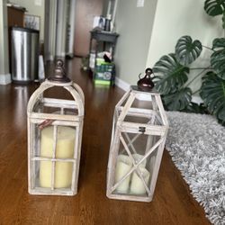 Lanterns With Candles 