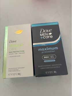 Dove deodorants