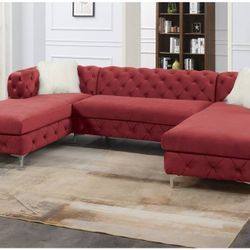 3 PC SET BURGUNDY VELVET NEW IN BOX ☎️ 1714586,2564