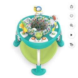 /New/ Bright Starts Bounce Bounce Baby 2-in-1 Activity Center   Jumper and Table Playful Pond