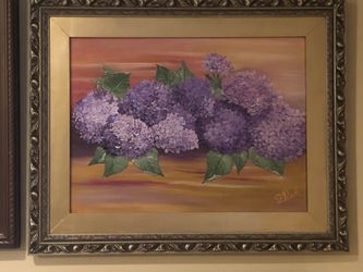 Purple hydrangea