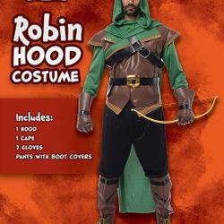 KIDS ROBBIN HOOD GOOD FOR 6, 7 8, 9 ,10 YEAR OLDS