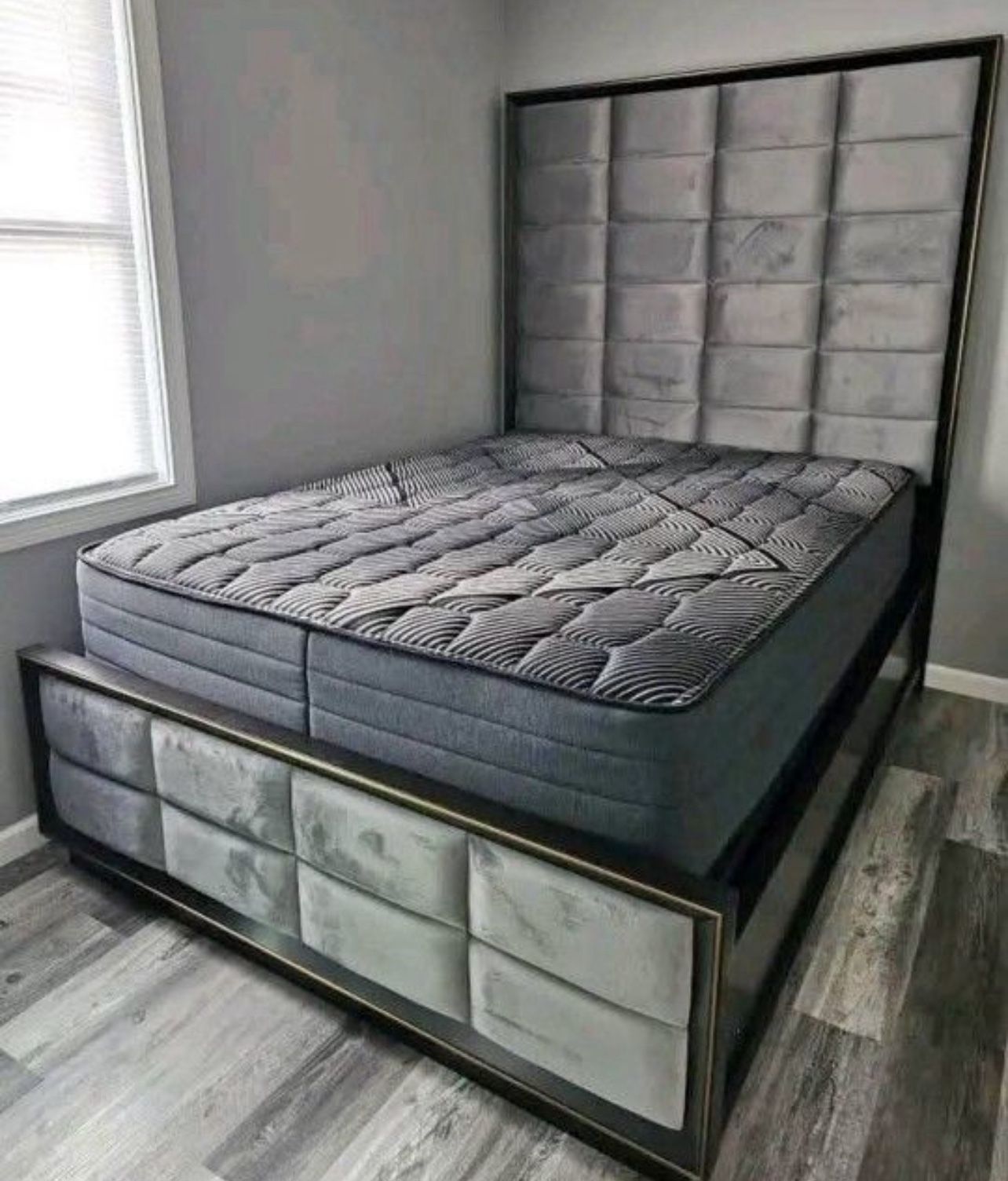 New Bed frame In Box Buy Now Pay Later $39 Down No Credit Needed
