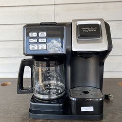 Hamilton Beach 49940 FlexBrew 1 Cup Or 12 Cup Pot Coffee Maker - Black