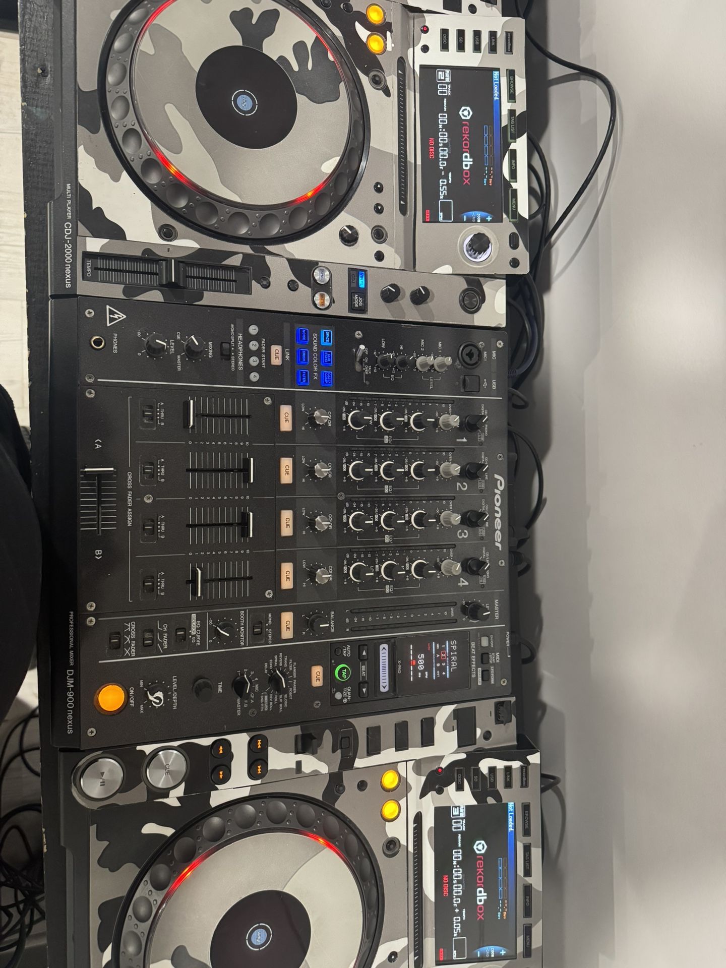 Cdj 2000nxs And Djm 900nxs