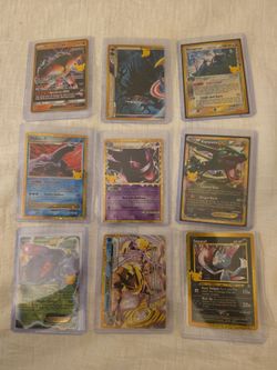 Gengar, Palkia, Rayquaza, Greninja - 30 thClassic Collection Hits - 95% of market