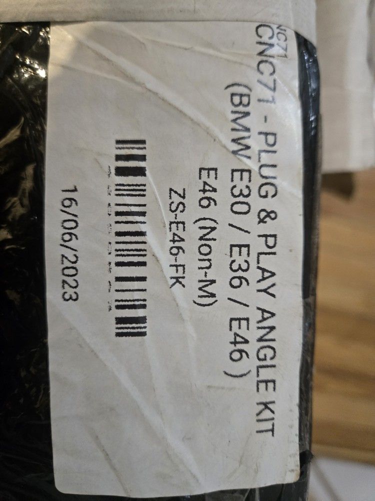 E46 Non‑M CNC71 Plug‑n‑Play Drift Angle Kit – Brand New