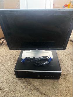 HP Desktop PC + HP Monitor Bundle - i5 / 8GB RAM
