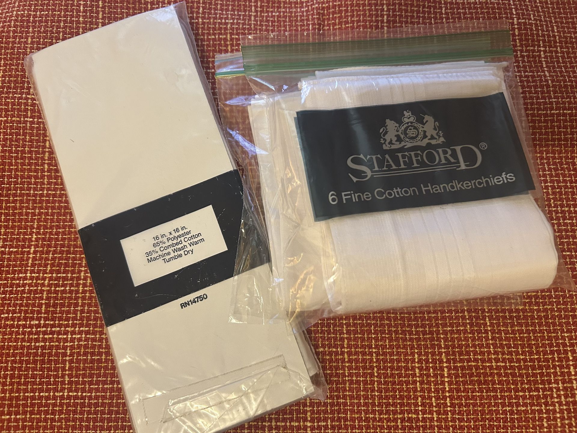 15. Fine Cotton Handkerchiefs Stafford.