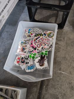 Large Lot of Mixed Stickers