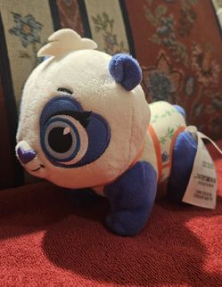 DISNEY JR. PRECIOUS THE PANDA STUFFED PLUSH  ANIMAL TOY   6" PRE-OWNED