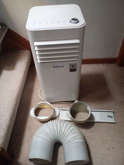 Della 8000btu Portable A/C unit w/ Exhaust Kit