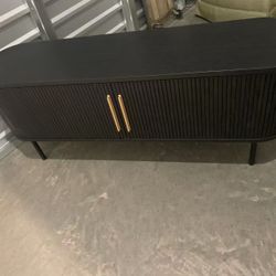 60" Tambour TV Stand Entertainment Center FREE DELIVERY