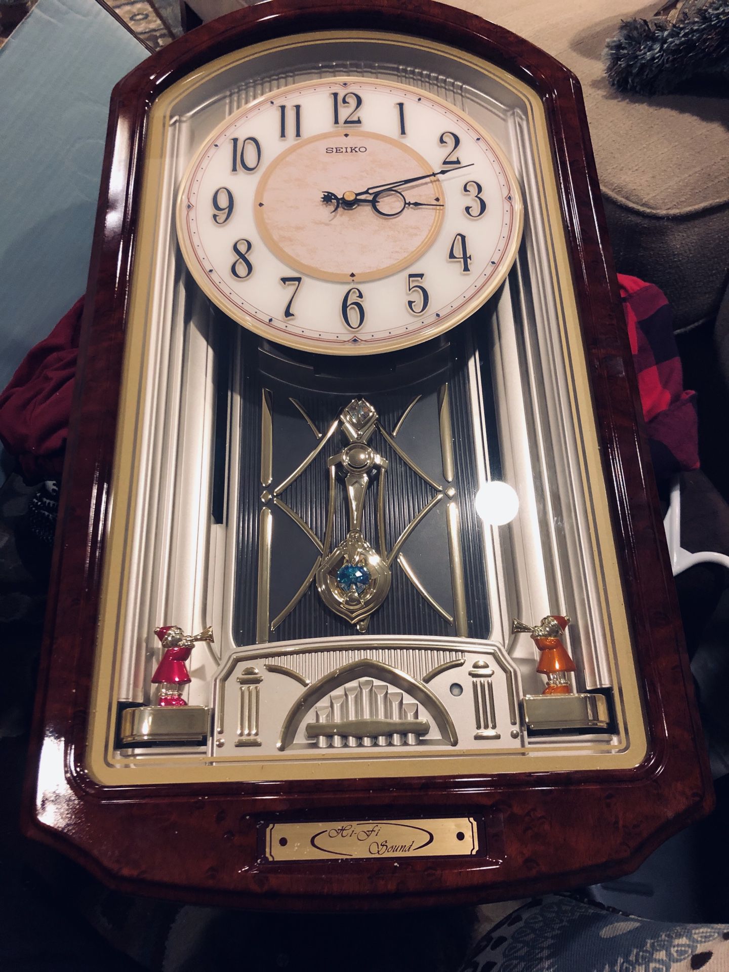 Seiko QXM223BRH Melodies in Motion Musical Clock for Sale in San Antonio,  TX - OfferUp