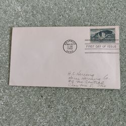 19 62–1St Day Of Issue Stamp Cover #1198 The Homestead Act Beatrice, NE