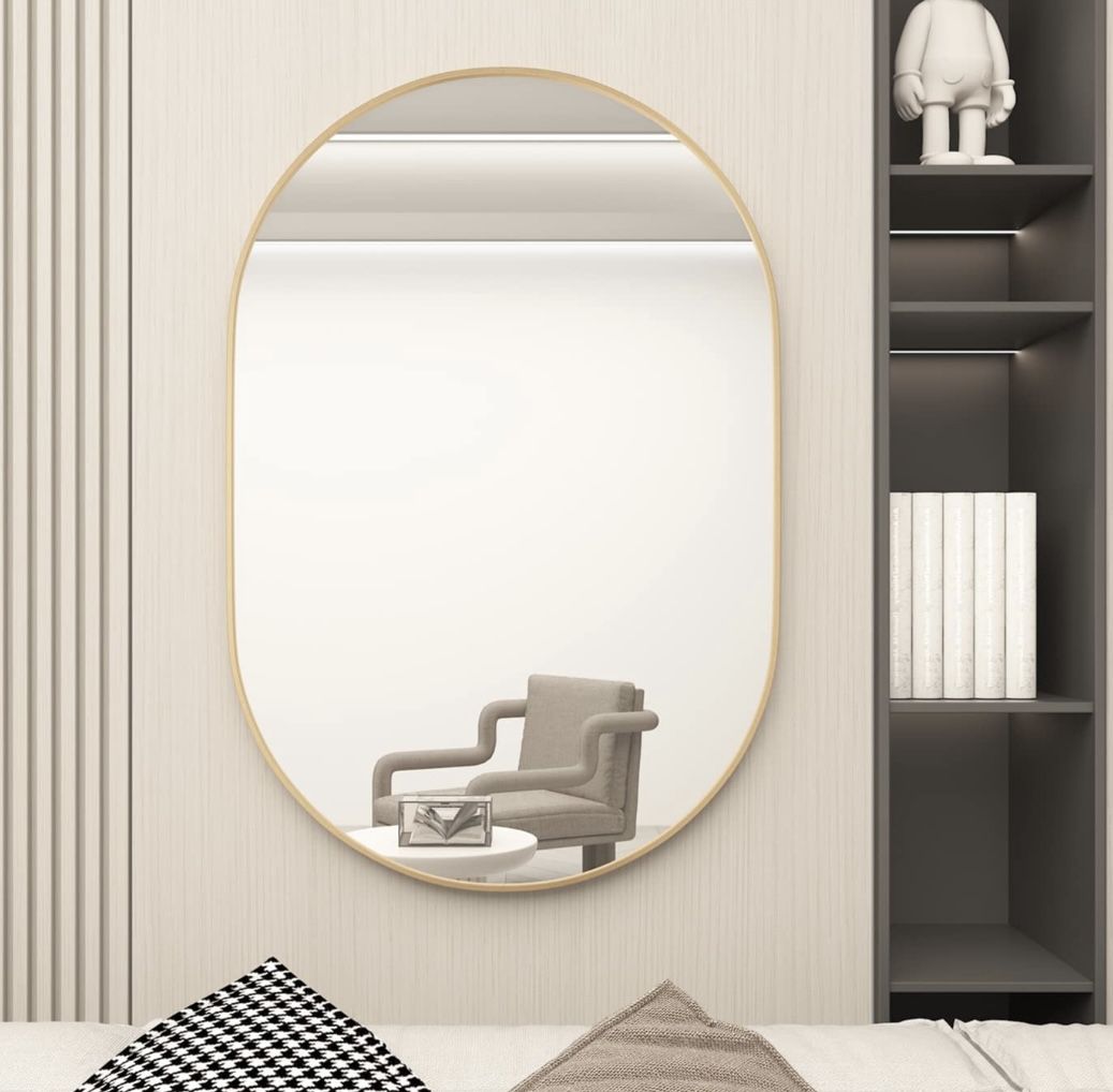 Pill Shaped Mirror