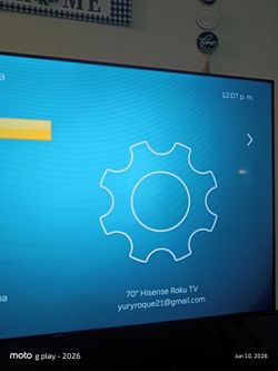 70" Hisense Roku TV