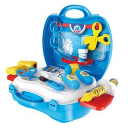 Toy Portable Doctor Pretend Playset, 24 Pieces