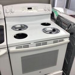 GE Coil Top Range. 1 year Warranty 