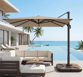 10×10ft outdoor umbrella