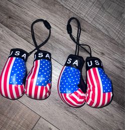 Mini car Boxing Gloves USA