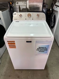 WHITE MAYTAG WASHER
