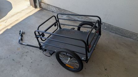 REDUCED PRICE!! Folding bicycle cargo trailer perfect for grocery runs