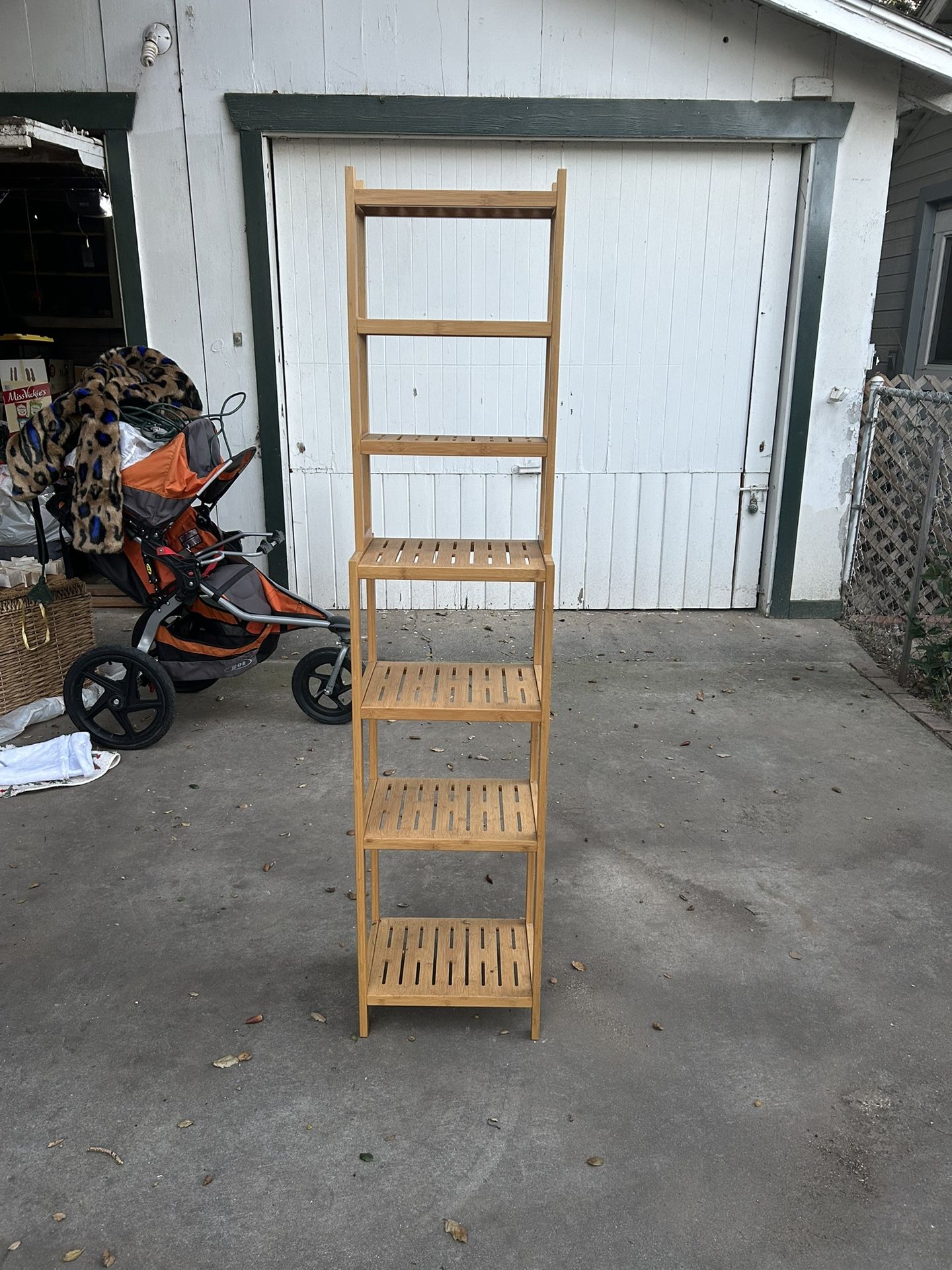 Bamboo Shelf Organizer 