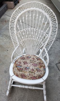 Antique Wooden Rocking Chair