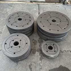 290 Ibs of Weight Plates (2 Inch Holes)