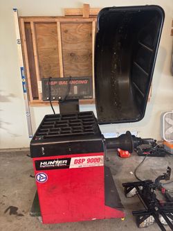 Hunter DSP 9500 W/ Split Weight DSP9502 Tire Wheel Balancer Machine 1052541D