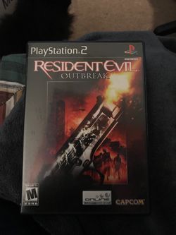 Resident evil out break Ps2 mint condition