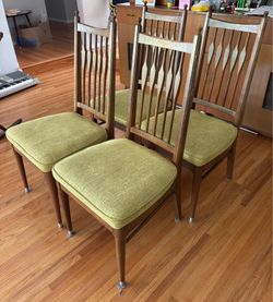 Mid century dining chairs