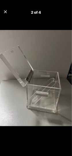 Vintage Acrylic Ice Bucket - great for home bar