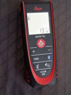 Leica DISTO D2 Bluetooth Laser Distance Measurer